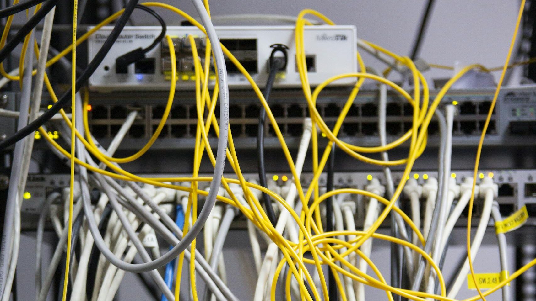 Close-Up Photo of Cable Wires