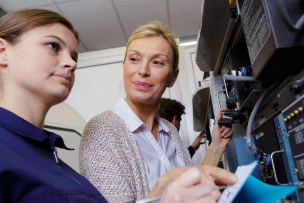 training female IT staff