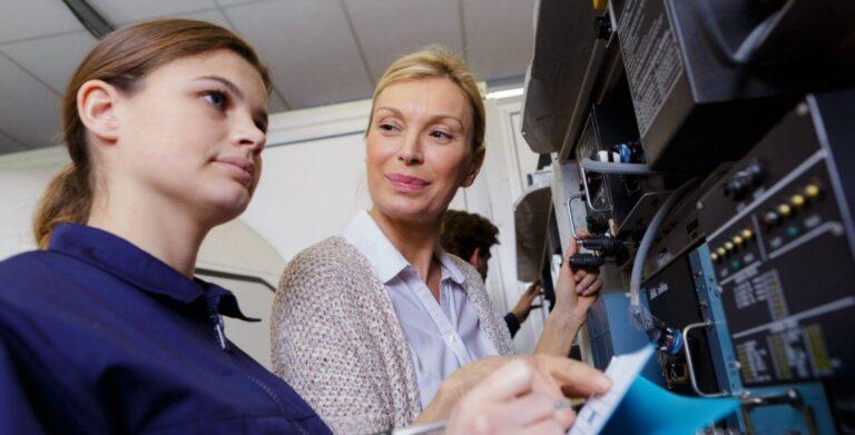 training female IT staff