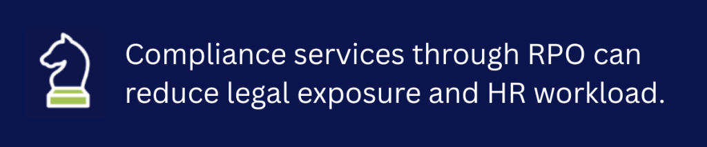 Quote about compliance services through RPO