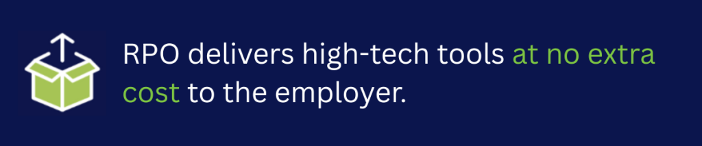 quote about RPO delivering high-tech tools