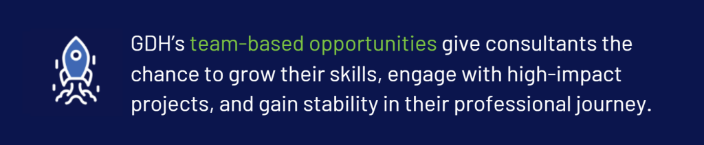 team-based opportunities at GDH
