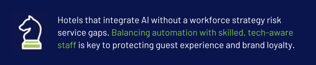 quote about hotels integrating AI